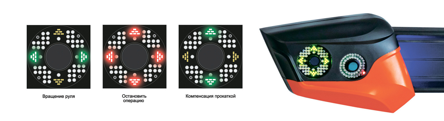 Стенд развал-схождение 3D с 4-мя камерами ТехноВектор 7 T7204 TAS