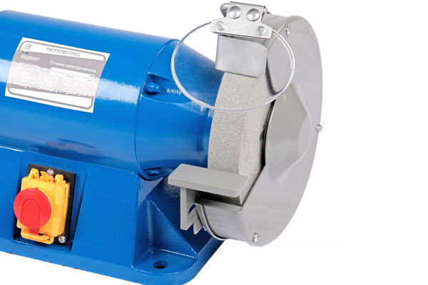 Заточной станок профессиональный диам. 200 мм с шлифовальной лентой, 220 В EG2009T