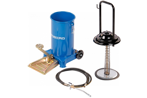 Установка для раздачи густой смазки с педалью, 12 л N5013