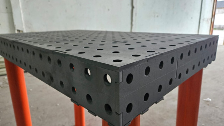 Сварочный 3D стол 2500х1200х150 8 мм (шаг 50х50)
