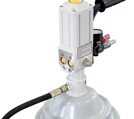 Нагнетатель солидола мобильный с пневмоприводом KRW1798.PN