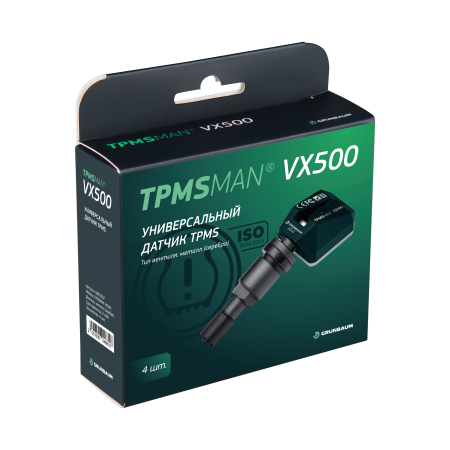 Датчик давления в шинах TPMSMAN VX500 (серебро, металл)