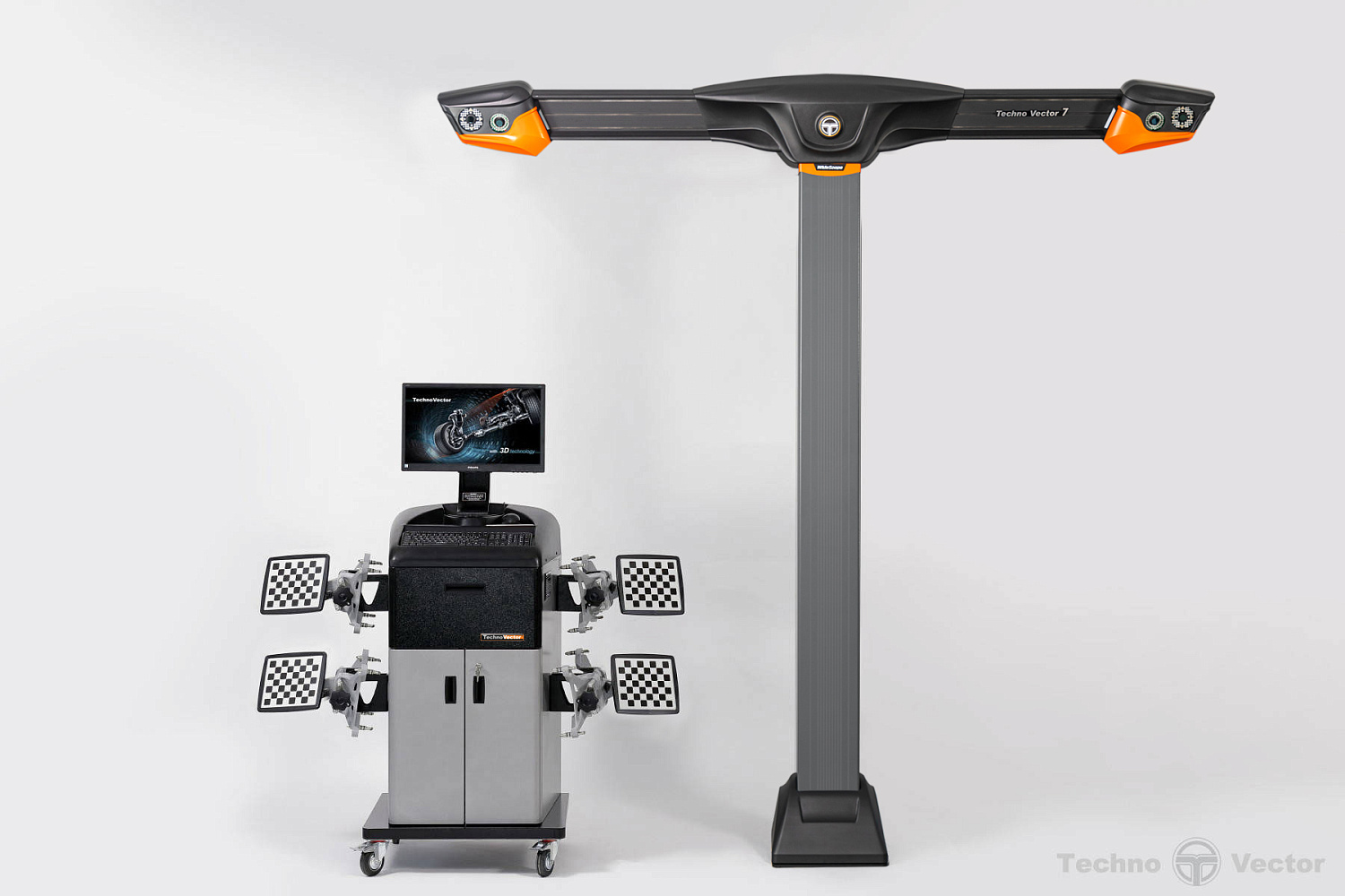 Стенд развал-схождение 3D с 4-мя камерами ТехноВектор 7 T7204 TAS