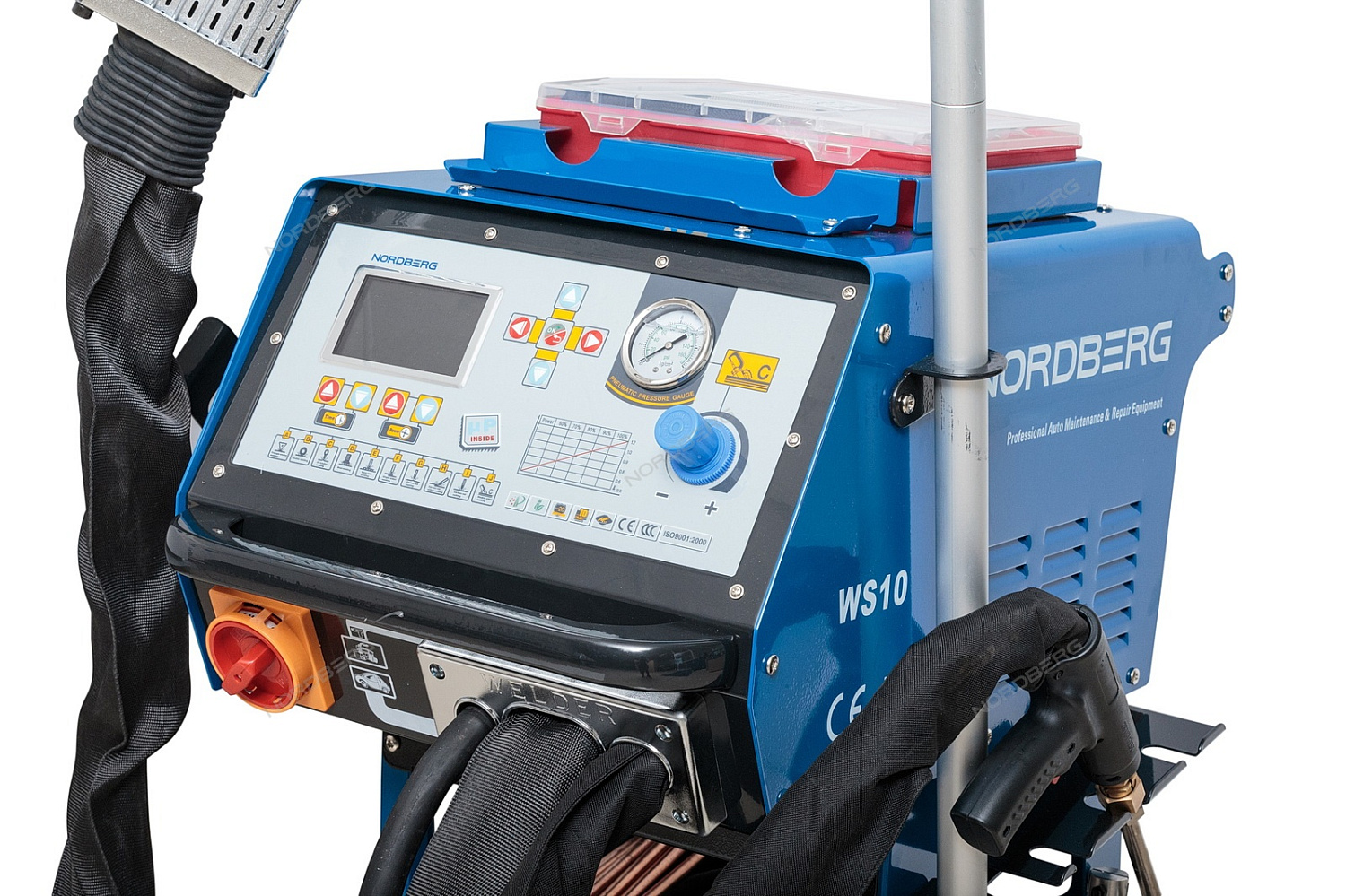 Аппарат сварочный, споттер, 380 В, с клещами WS10